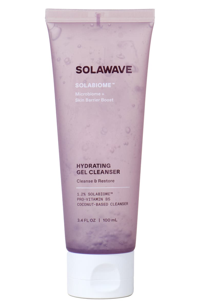 SolaWave Hydrating Gel Cleanser, Main, color, 