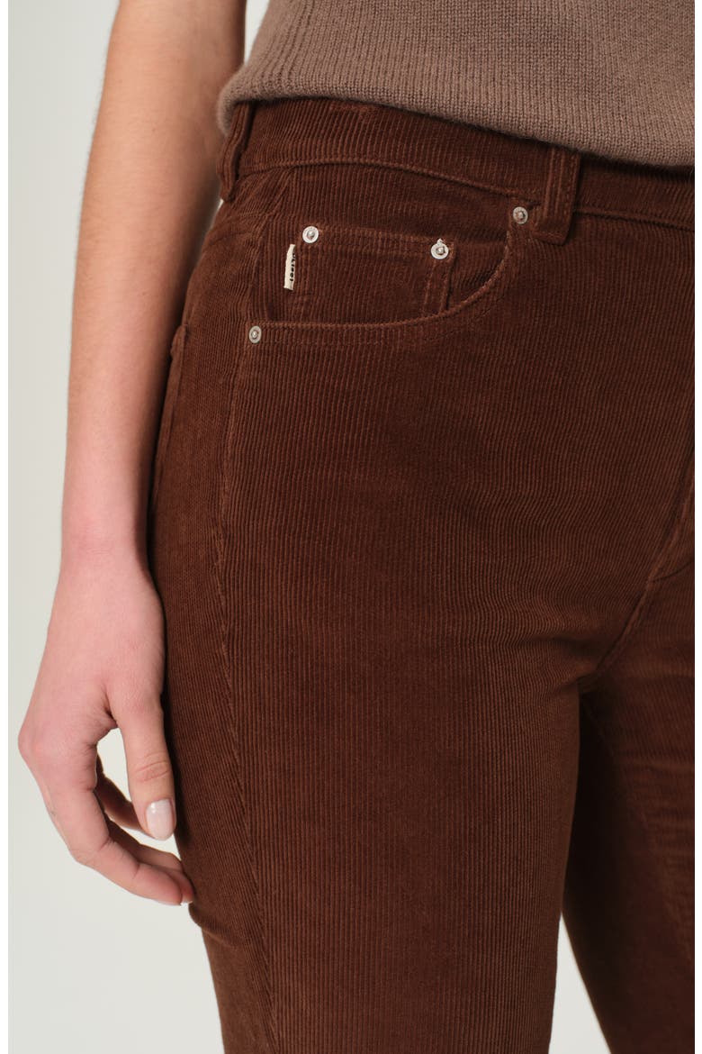 Bridget Bootcut High Rise Instasculpt Corduroy Jeans, Alternate, color, WALNUT
