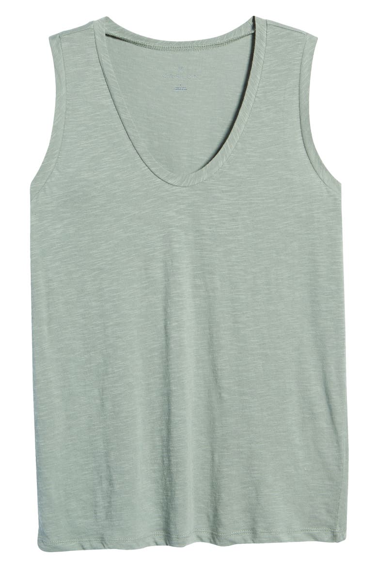 Muscle Tank, Alternate, color, GREEN DUNE