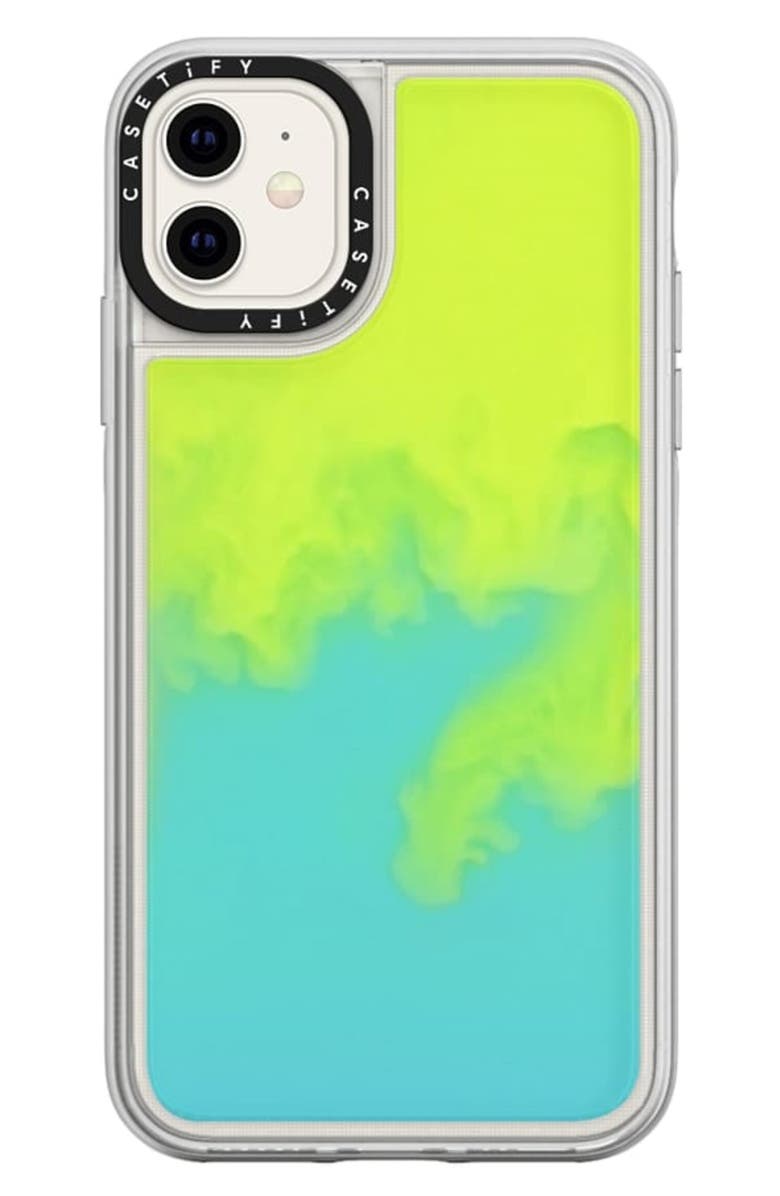 CASETiFY Neon Sand iPhone 11/11 Pro Case, Main, color, 