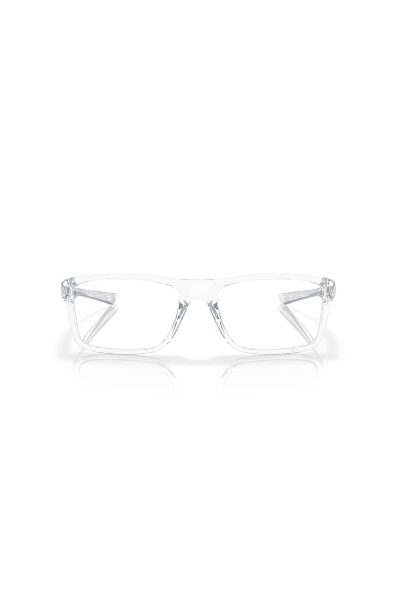 57mm Rectangle optical glasses, Alternate, color, Transparent