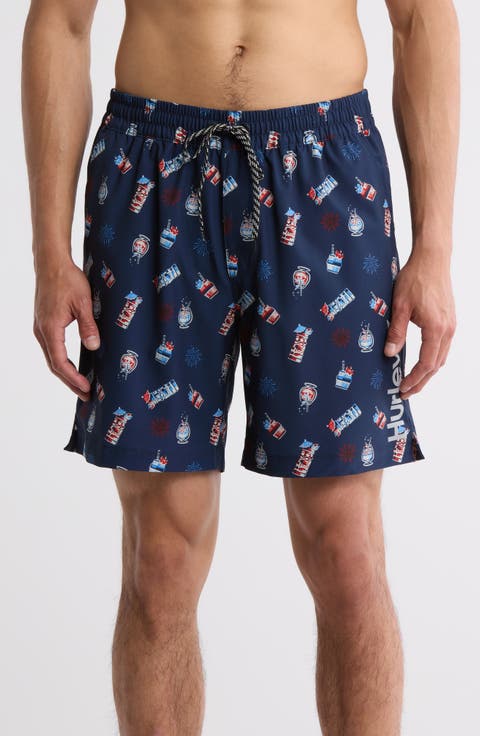 Freaky Tiki Volley Swim Shorts