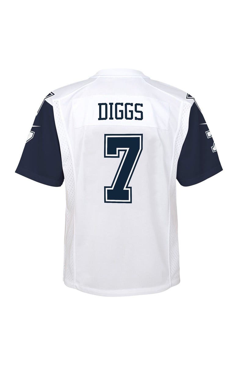 Nike Youth Nike Trevon Diggs White Dallas Cowboys Alternate Game Jersey, Alternate, color, White