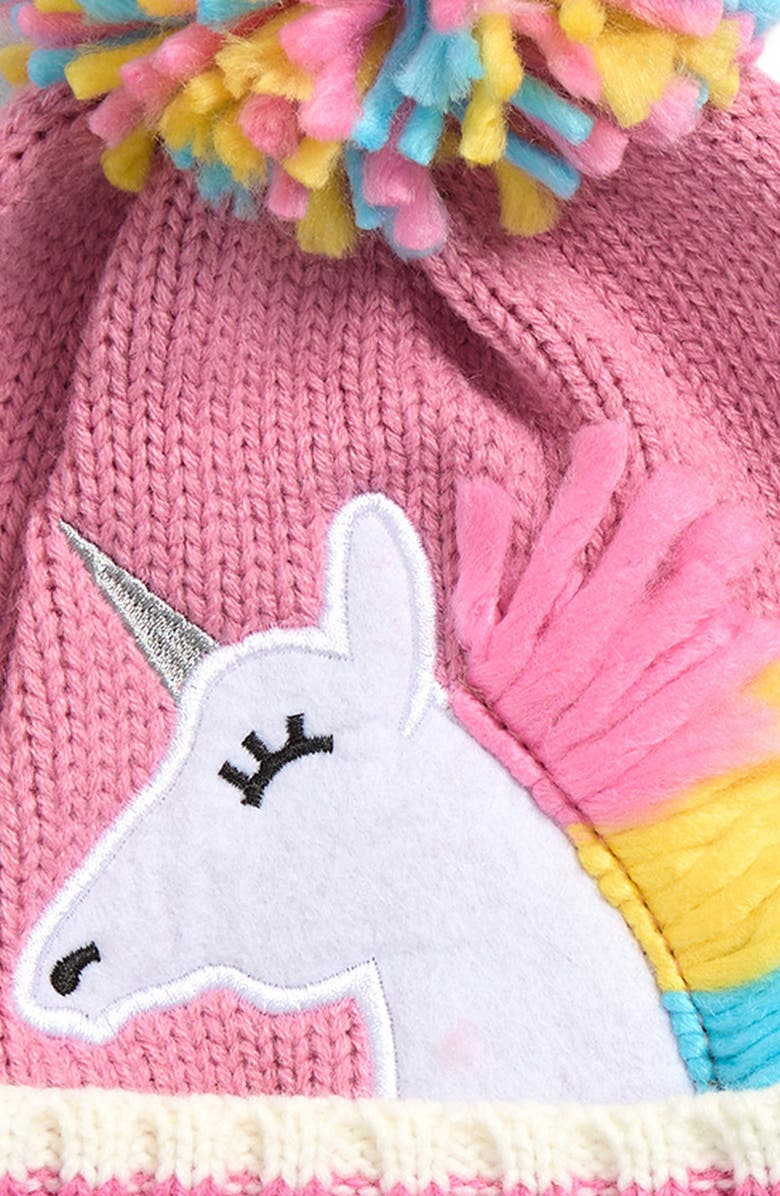 Ruby & Ry Kids' Unicorn Beanie & Gloves Set, Alternate, color, Pink