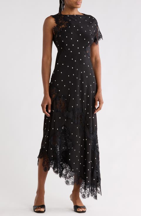 Alessia Lace Trim Dress