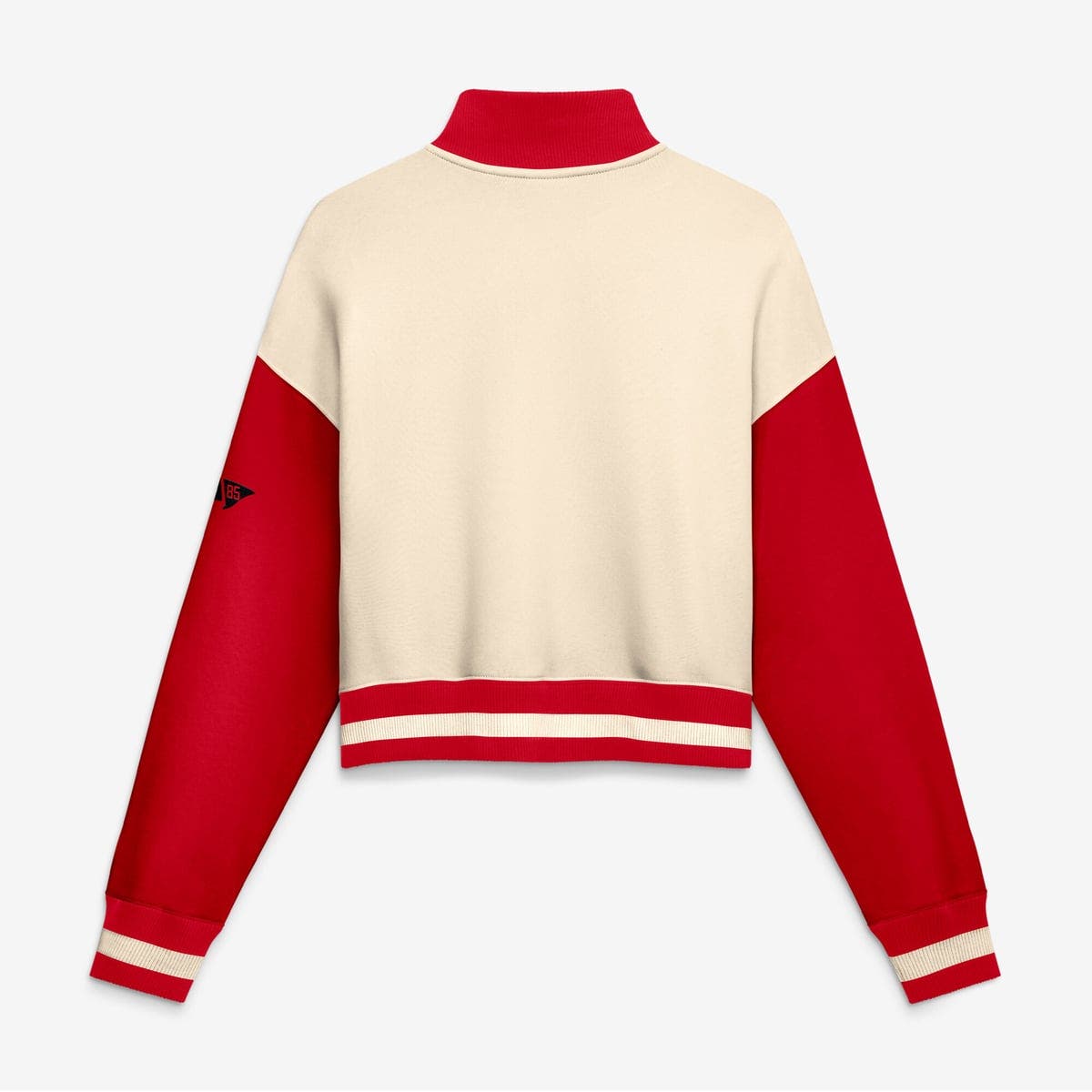 Nike Women's Nike Natural/Red Georgia Bulldogs Oversized Legacy Color ...
