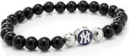 Cufflinks, Inc. MLB Yankees Baseball Beaded Stretch Bracelet
