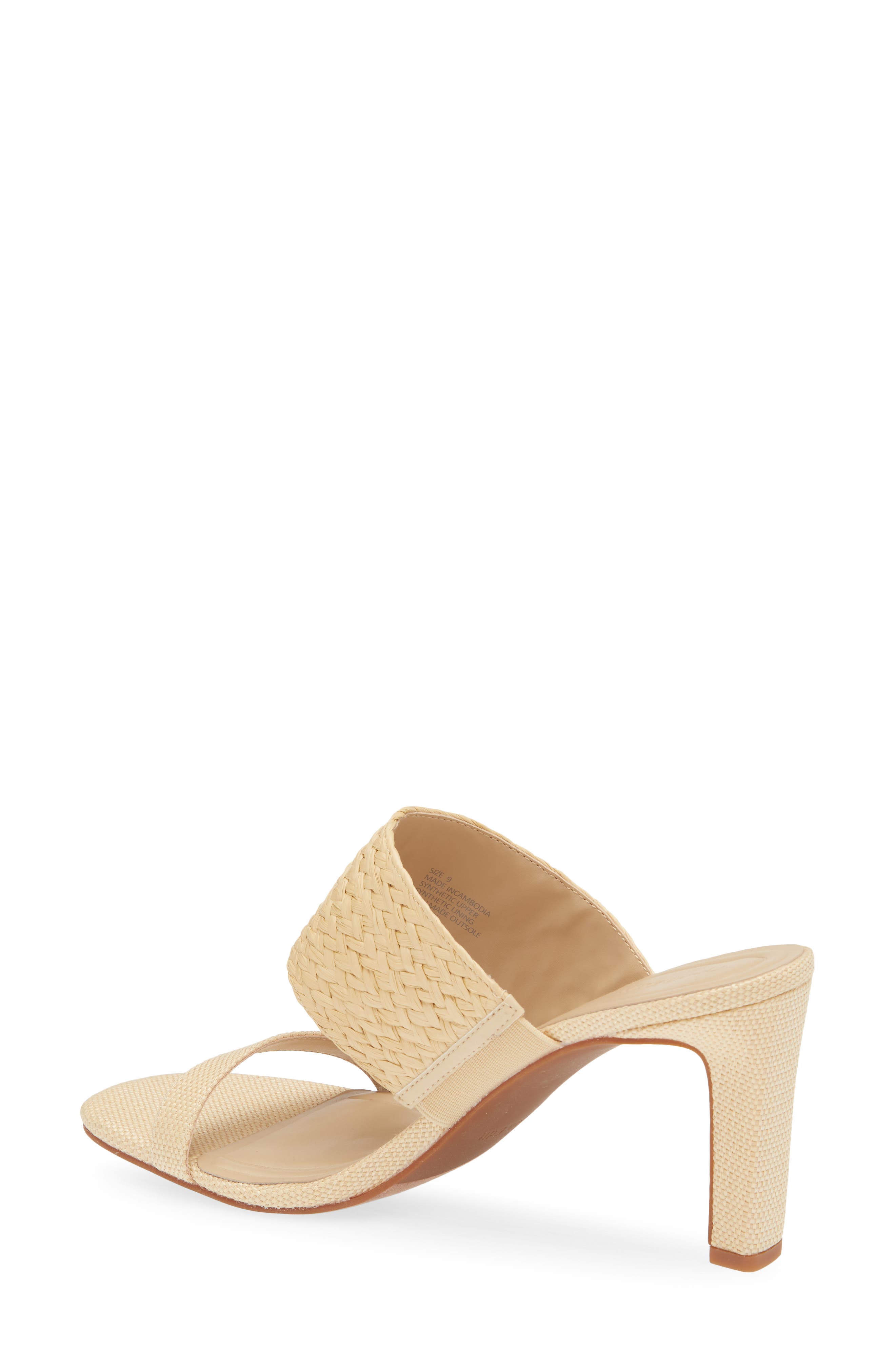 Open Edit Lumi Sandal, Alternate, color, Natural