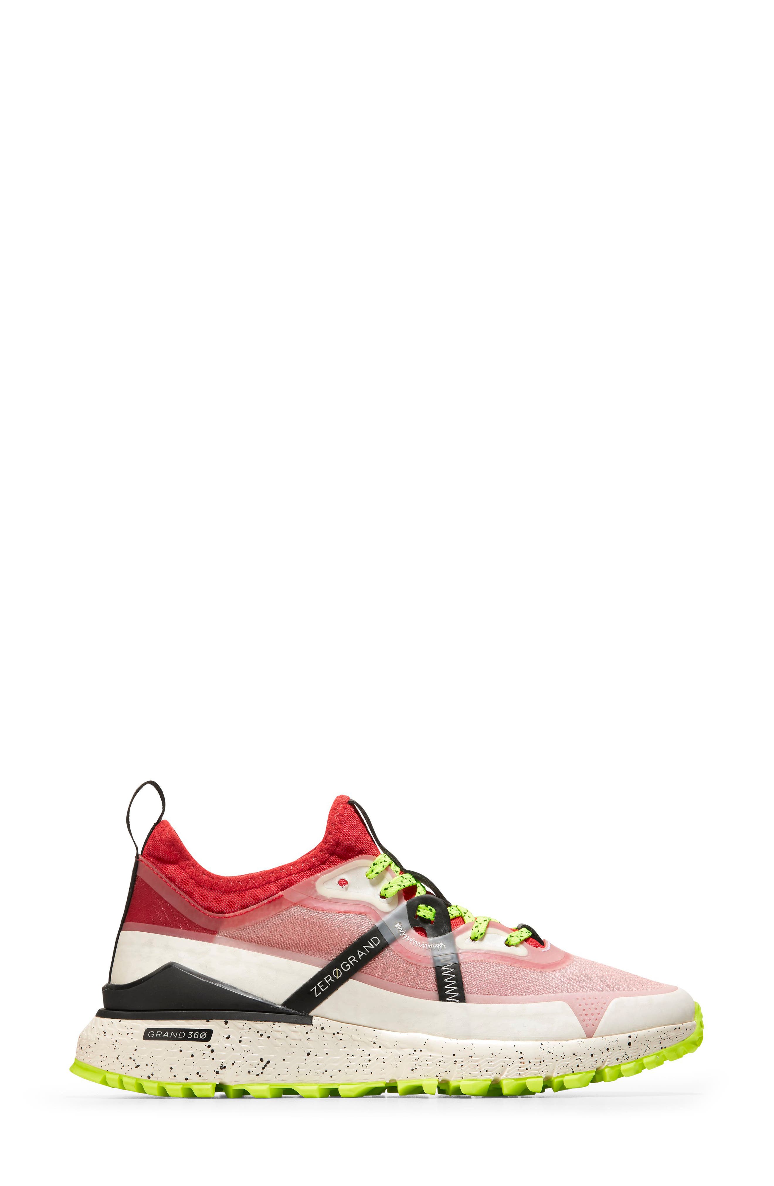 ZeroGrand Overtake Trail Sneaker, Main, color, IVORY EMBOSS/ BLACK