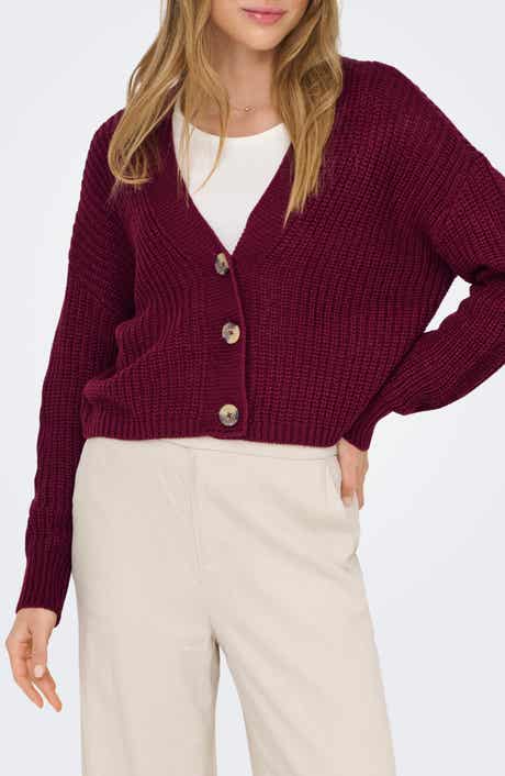 Only Carol Crop Cardigan