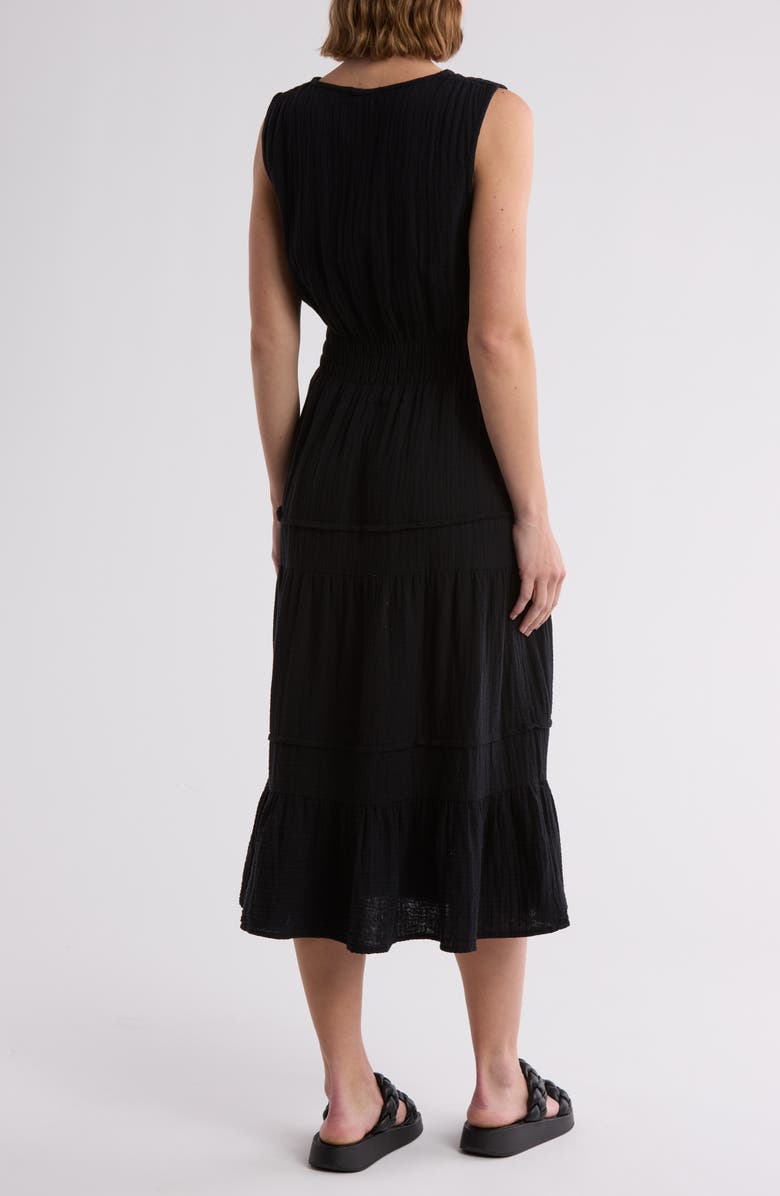 Maisie Cotton Gauze Tiered Midi Dress, Alternate, color, 