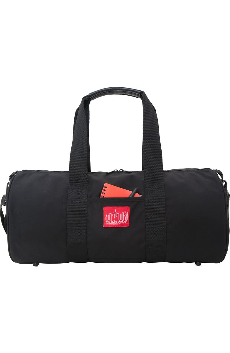 Manhattan Portage Chelsea Drum Bag, Main, color, Black