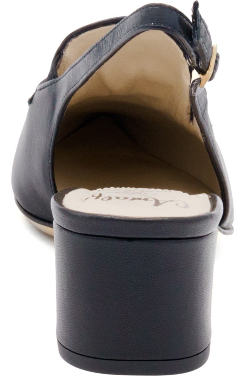 Amalfi by Rangoni Poseidone Slingback Pointed Toe Loafer Pump, Alternate, color,