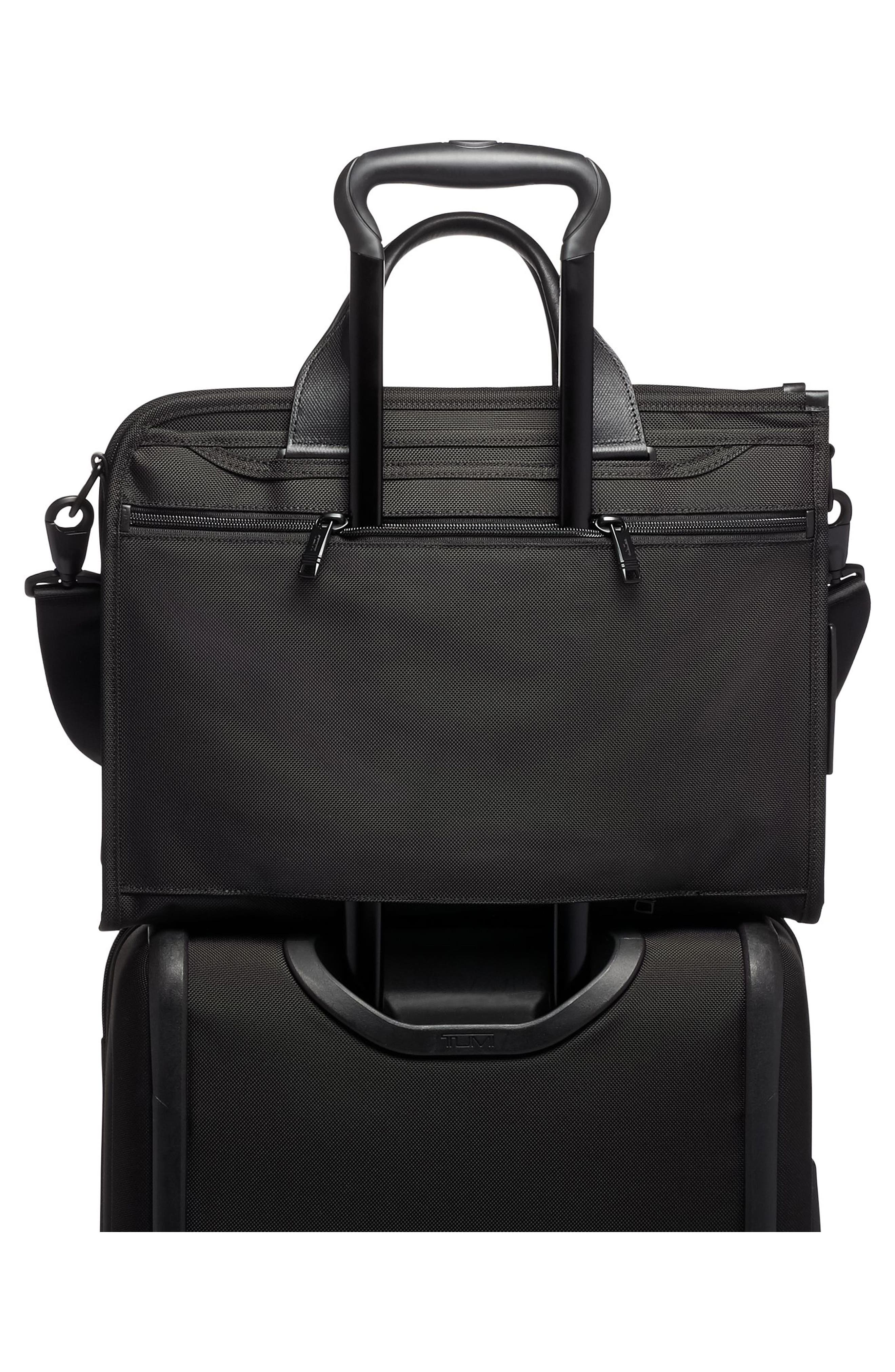 TUMI Alpha 3 Slim Deluxe Portfolio, Alternate, color, 