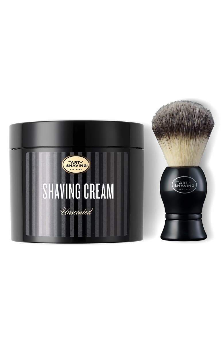 The Art of Shaving Shaving Cream & Shaving Brush Kit, Main, color,
