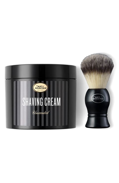 Shaving Cream & Shaving Brush Kit