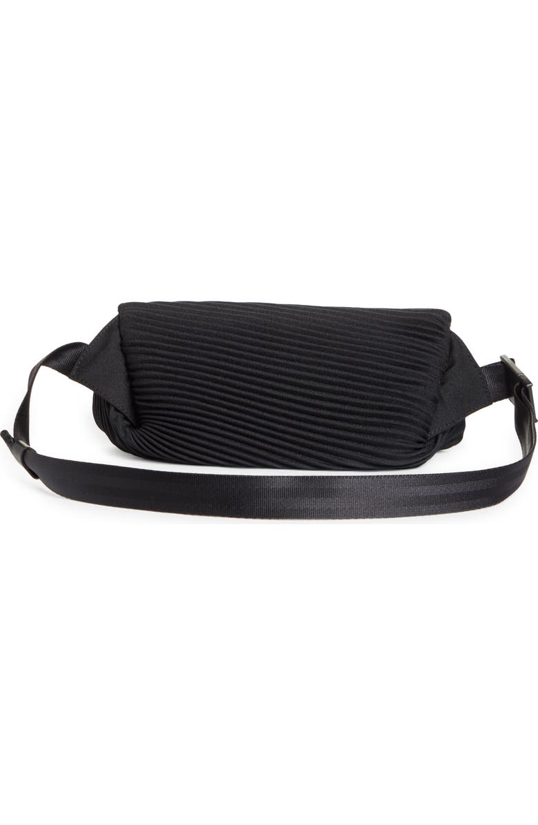Pleats Please Issey Miyake Bias Pleated Belt Bag, Alternate, color,