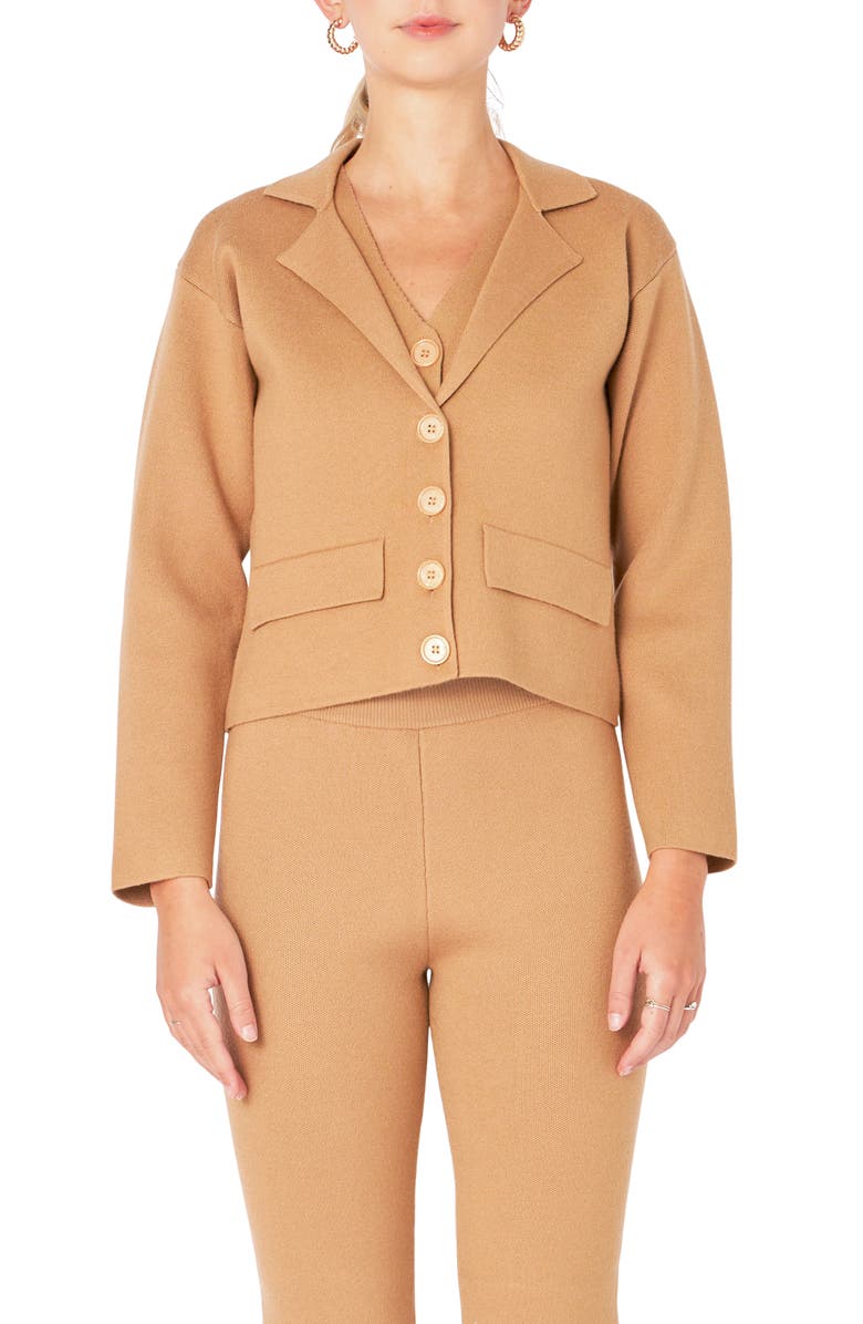 Endless Rose Sweater Blazer, Main, color,