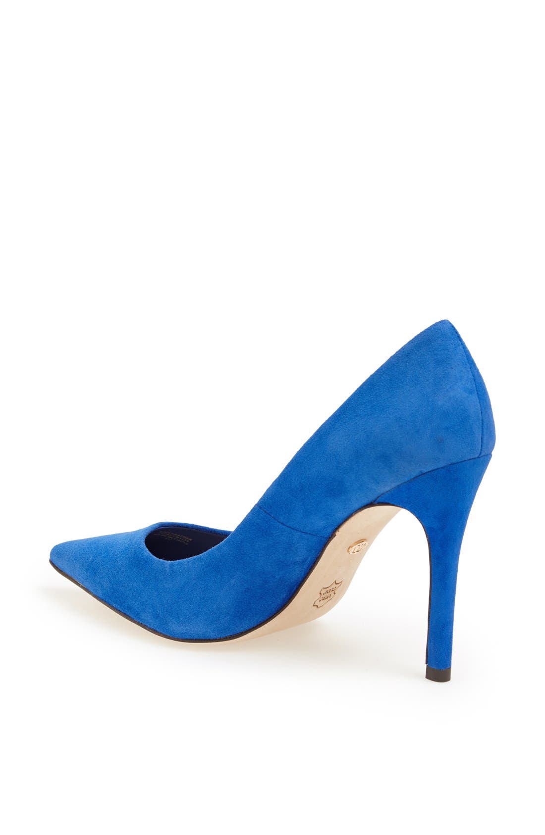 Charles David 'Katya' Suede Pump, Alternate, color, ELECTRIC BLUE SUEDE