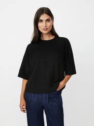 Masai Copenhagen MaFarinna Shimmer Short Sleeve Jumper