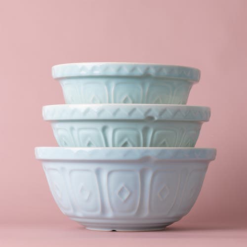 Mason Cash Powder Blue Size 24 Mixing Bowl
