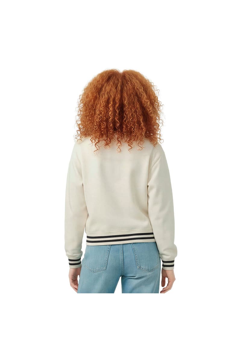 Women's Champion  Cream Chicago Bears Reverse Weave Fleece Sweatshirt, Alternate, color, Cream