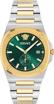 Versace Tolomeo Bracelet Watch, 40mm