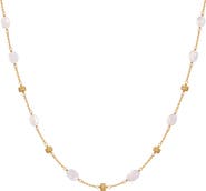 Karma and Luck Moonlit Radiance Moonstone Necklace