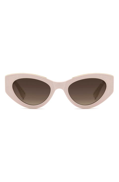 52mm Cat Eye Sunglasses