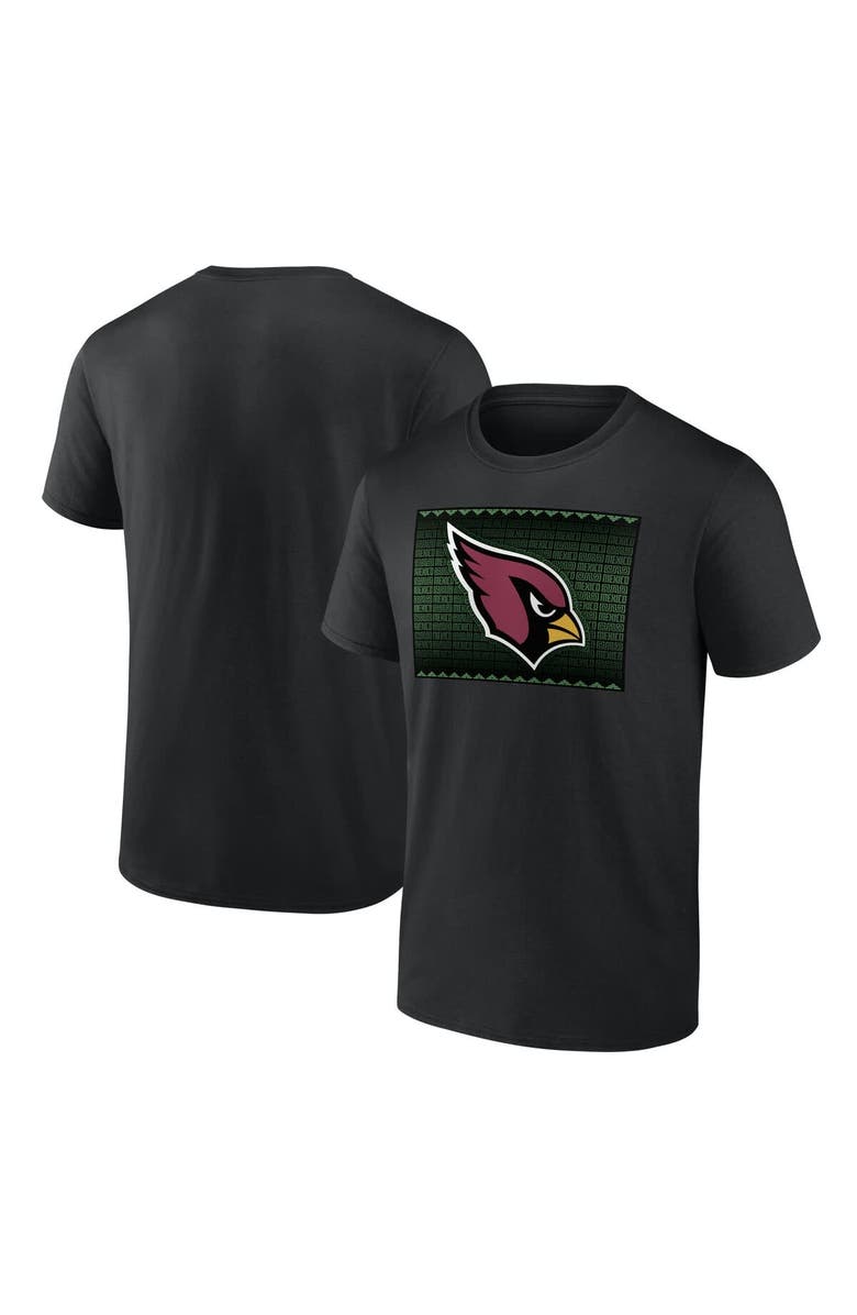 FANATICS Men's Fanatics  Black Arizona Cardinals 2022 Mexico City Game Team Logo T-Shirt, Main, color, 