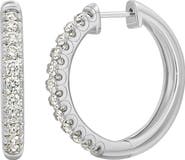 Bony Levy Audrey Diamond Hoop Earrings