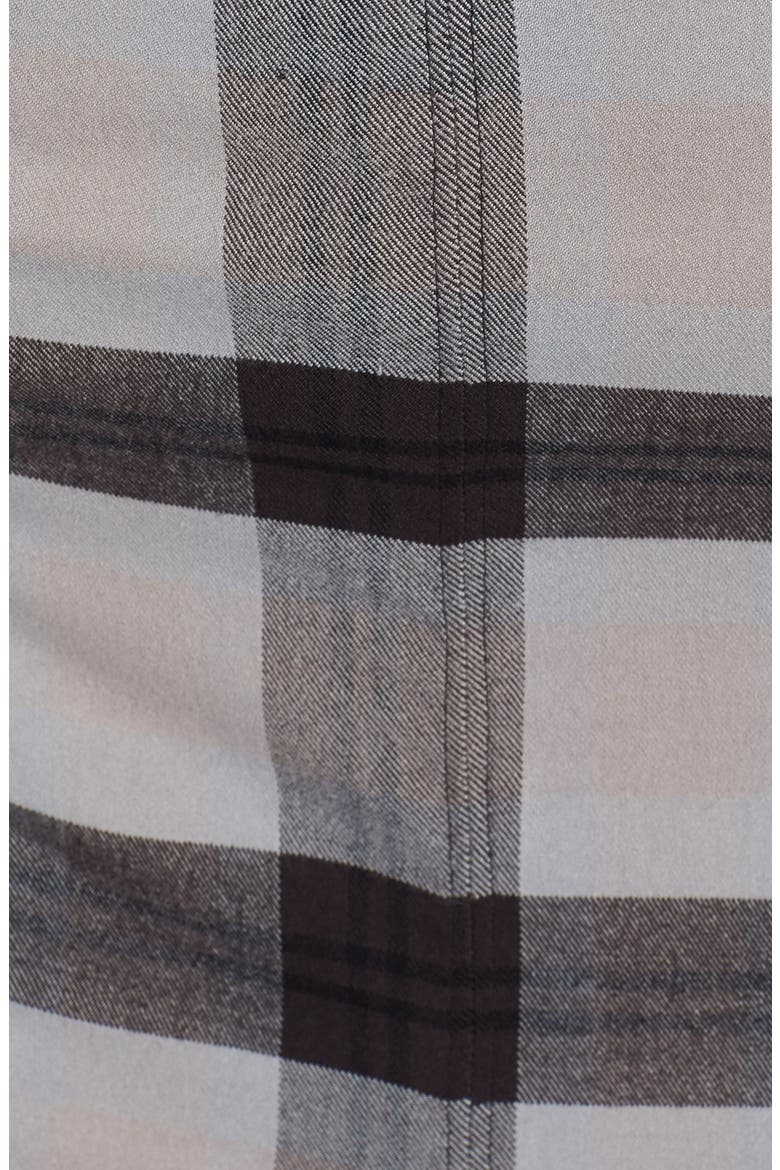 'Geometric Precision' Plaid Pencil Skirt, Alternate, color, WASHED BLACK COMBO