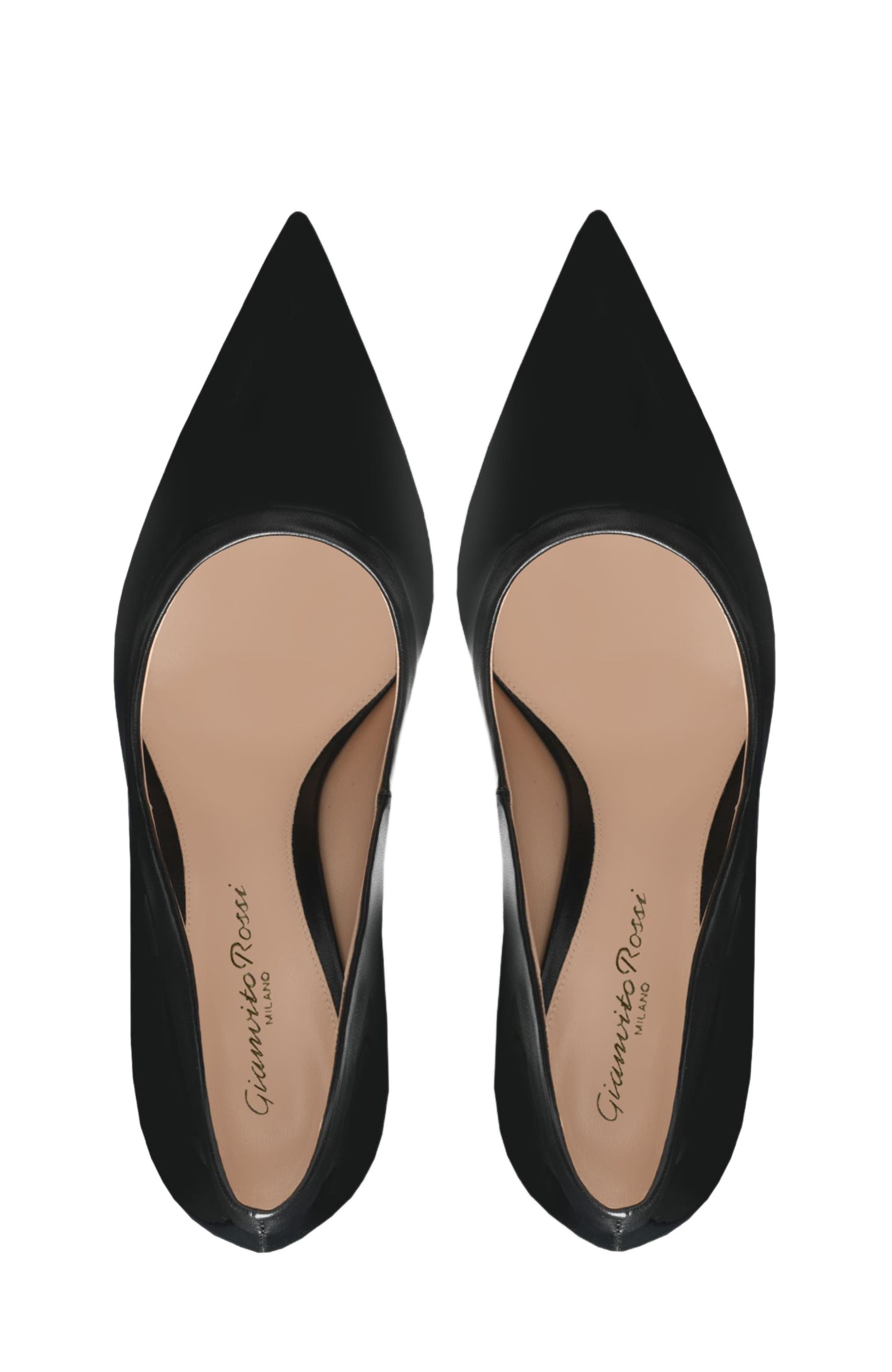 Gianvito Rossi Tuxedo Pumps, Alternate, color, Black
