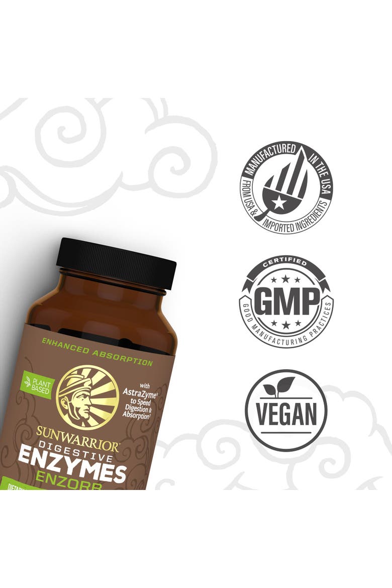 Enzorb Digestive Enzyme Capsules, 90ct, Alternate, color, No Color