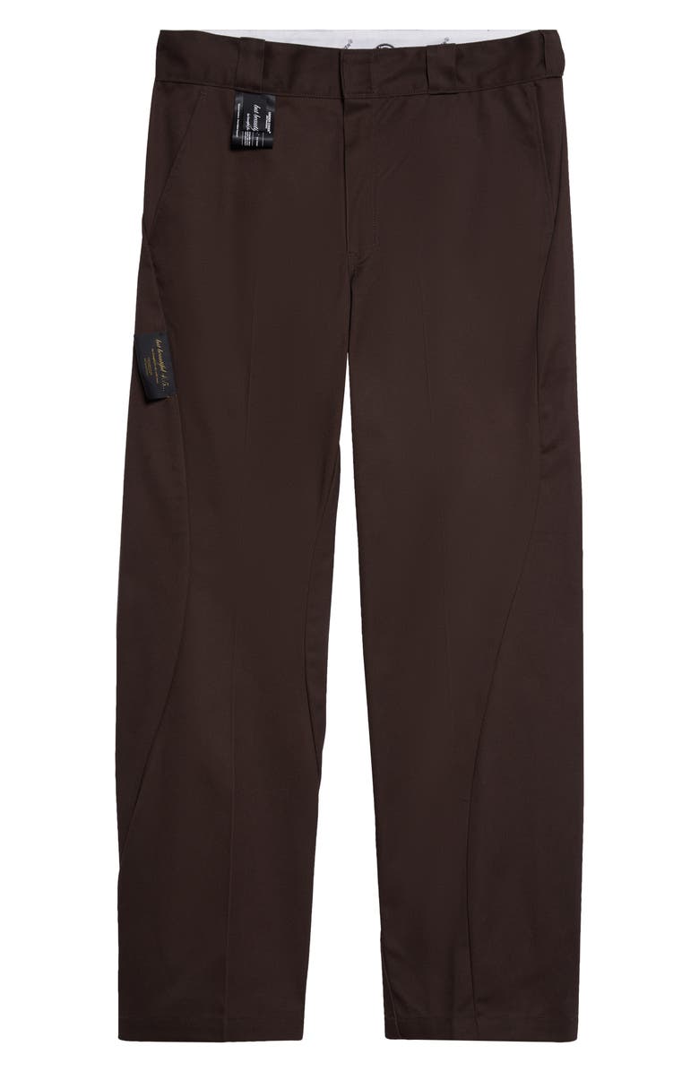 Undercover x Dickies Twill Work Pants, Main, color, Brown