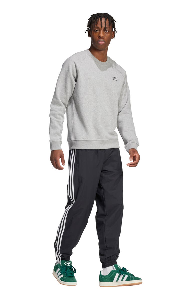 adidas Originals Trefoil Essentials Crewneck Sweatshirt, Alternate, color, 