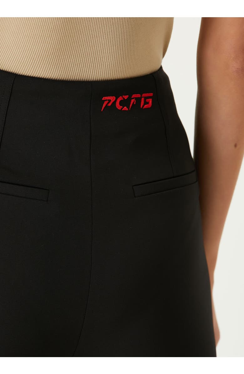 PCFG Cotton Flared Skinny Pant, Alternate, color, Black