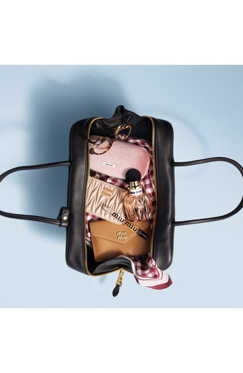 Miu Miu Miutine Eau De Parfum Travel Duo Holiday Gift Set In Transparent