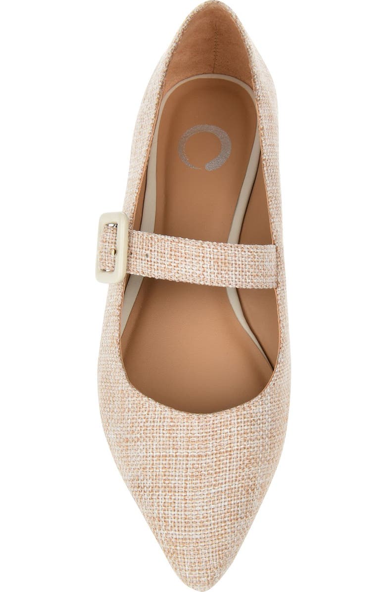 Journee Collection JOURNEE Karissa Flat, Alternate, color, Beige