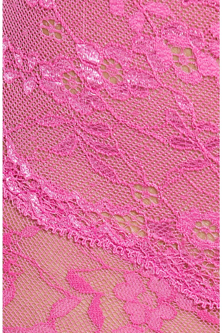 American Beauty Rose Lace Briefs, Alternate, color, PARISIAN PINK