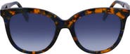 Longchamp 54mm Gradient Tea Cup Sunglasses