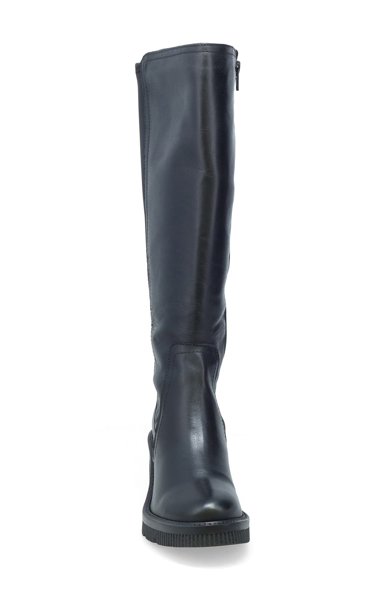 Miz Mooz Adriana Platform Wedge Boot, Alternate, color, Black