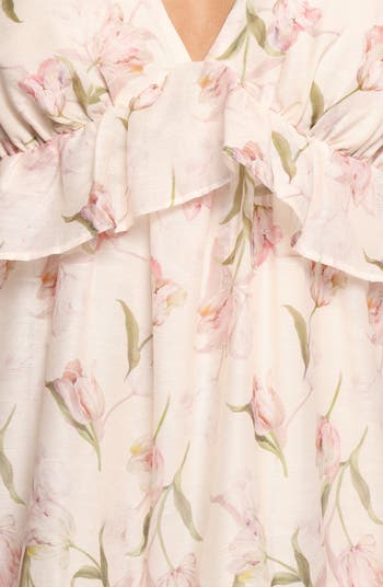 Willis Floral Ruffle Maxi Dress