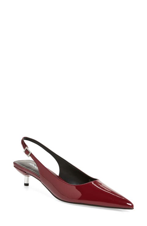 Lidia Slingback Kitten Heel Pump (Women)