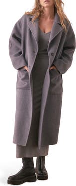 Marine Layer Colette Oversize Double Face Longline Coat
