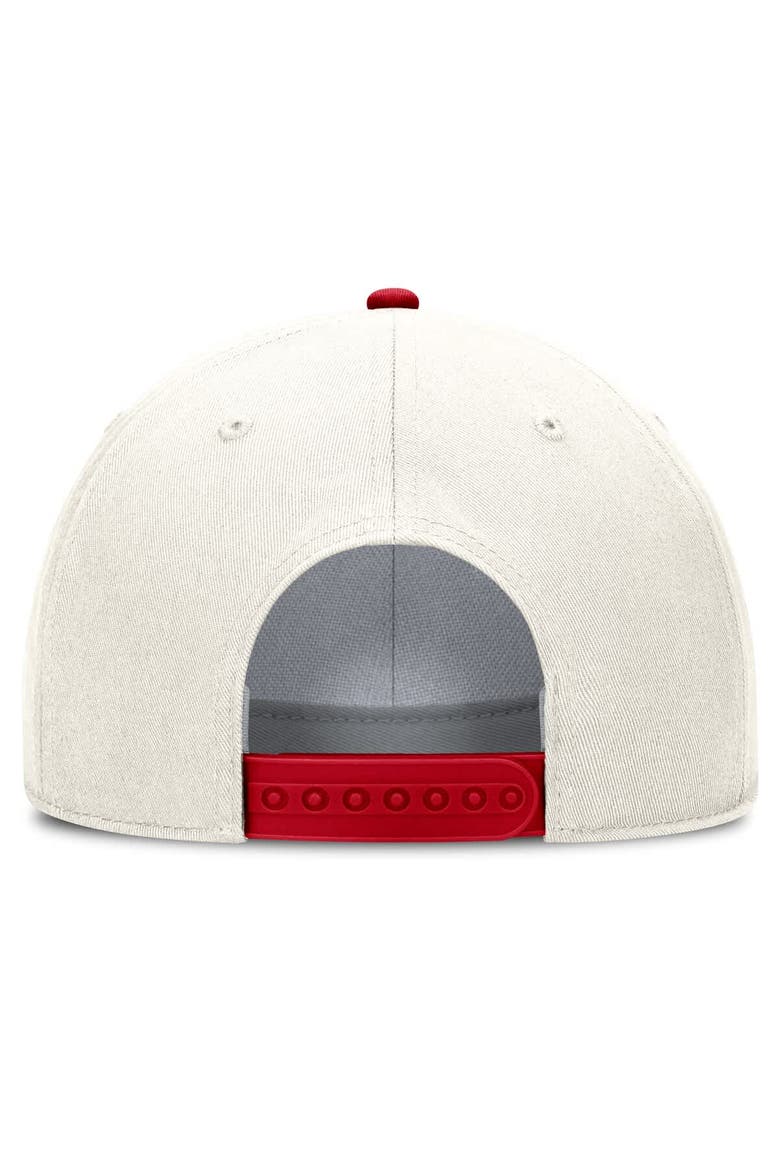 Men's Nike Cream Los Angeles Angels Cooperstown Rise Adjustable Hat, Alternate, color, Cream