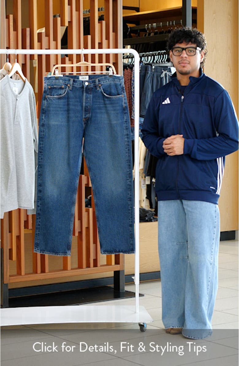 '90s Mid Rise Relaxed Straight Leg Jeans, sales video thumbnail