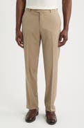 Berle Lightweight Flat Front Mesh Weave Wool Dress Pants