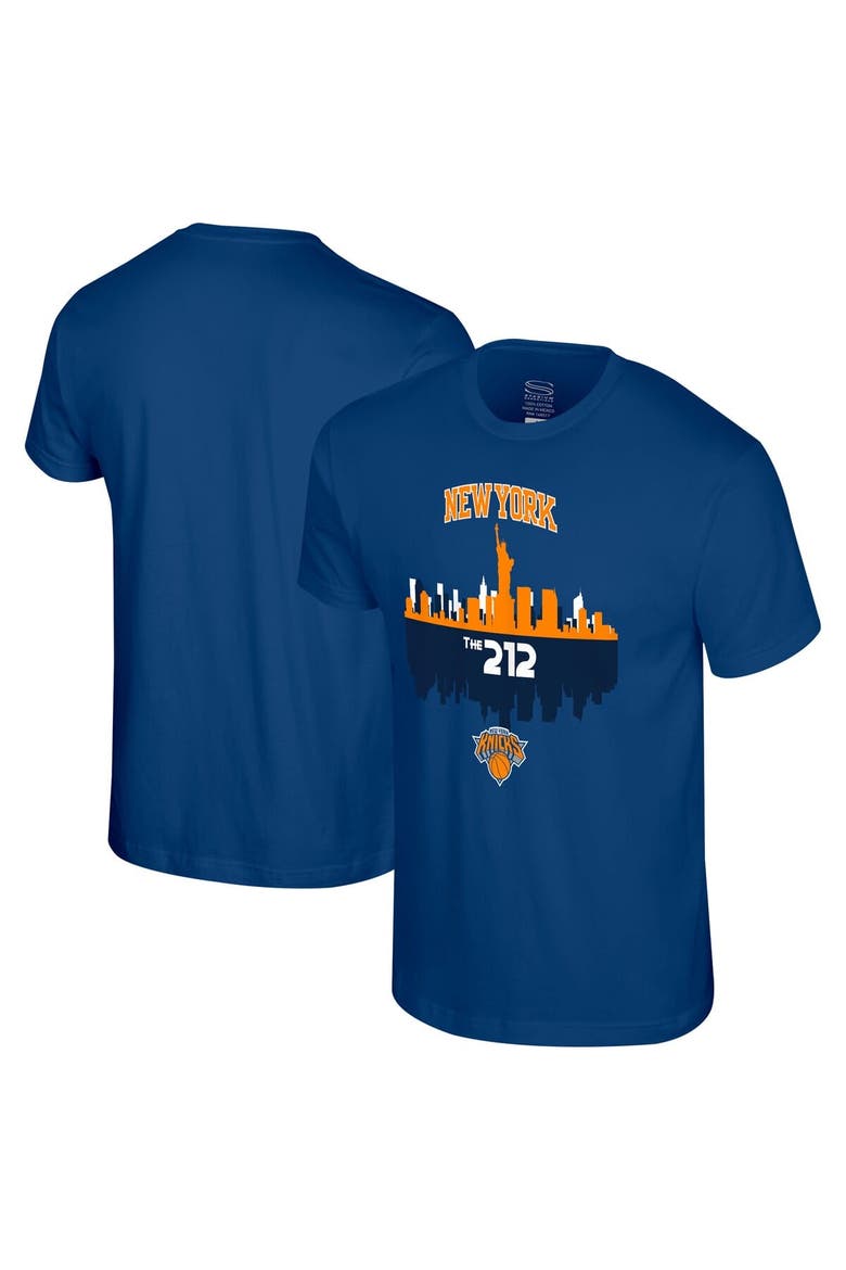 Men's Stadium Essentials Royal New York Knicks Cities T-Shirt, Alternate, color, Royal