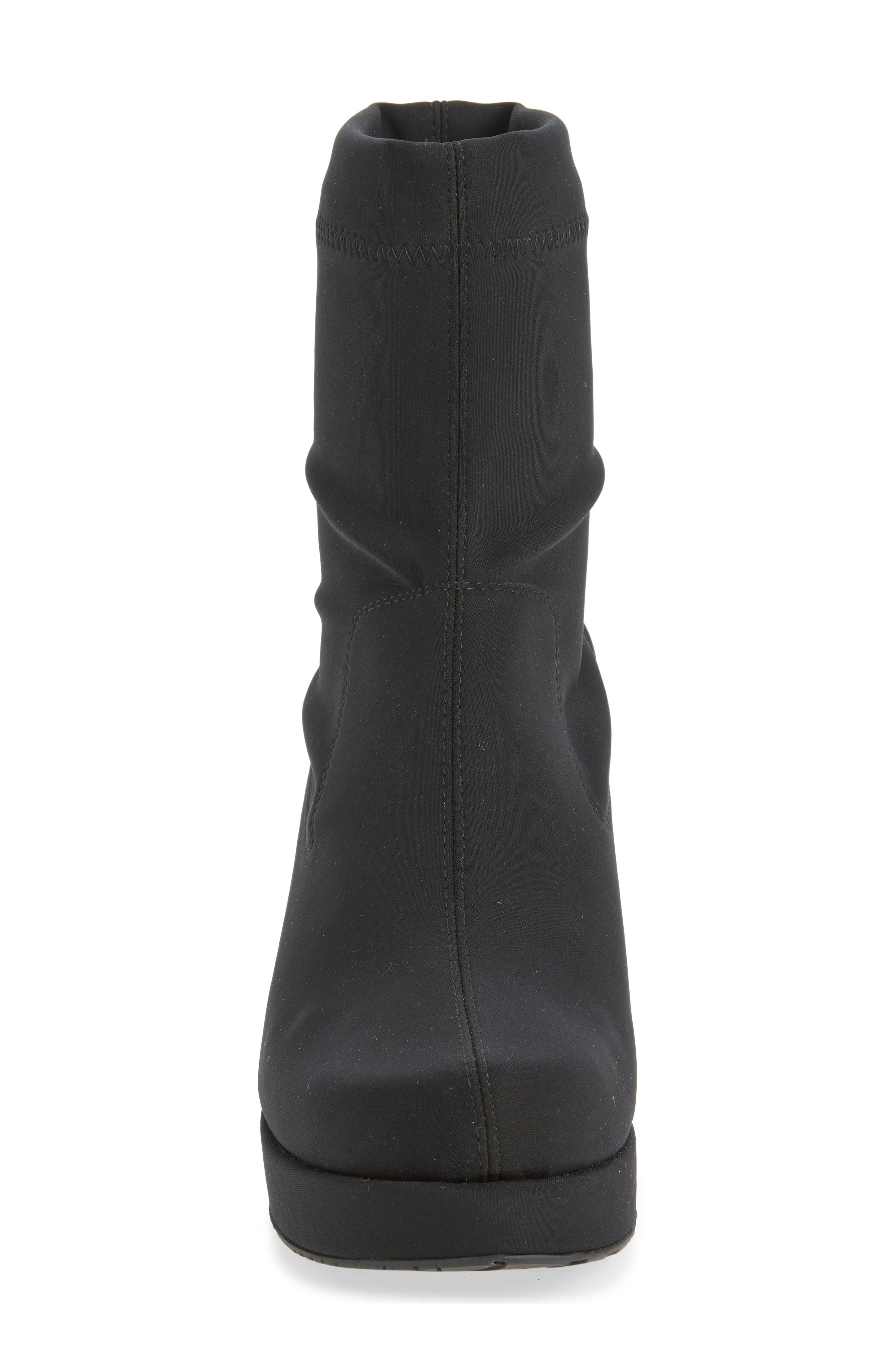 Aliana Wedge Bootie, Alternate, color, BLACK 2-WAY STRETCH